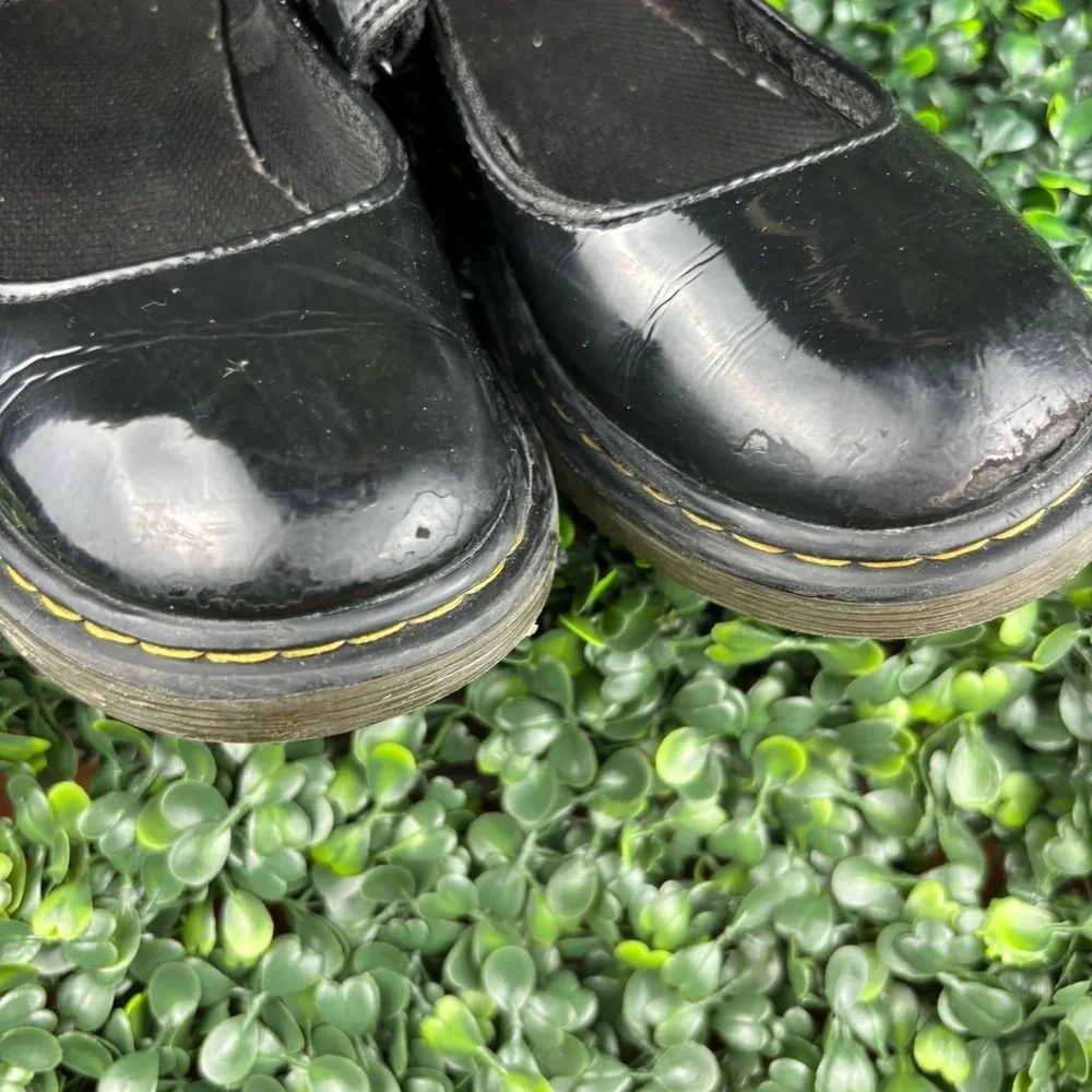 Dr.MARTENS MACCY MARY JANE Black Kids Dress Shoes SIZE 1 girl